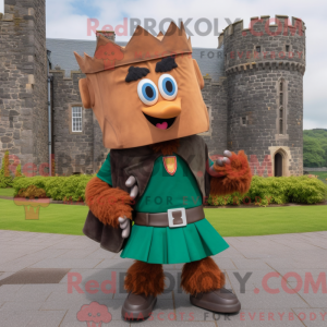 Mascot character of a Rust...