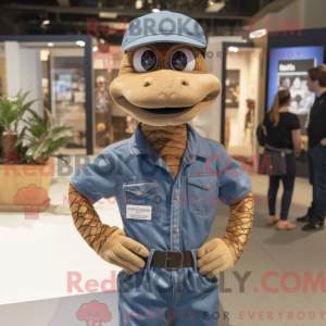 Personnage mascotte d un...