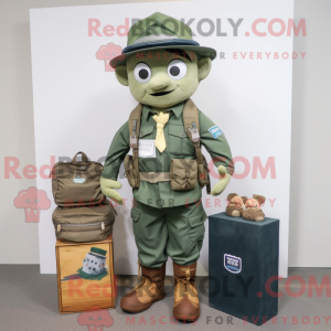 Mascottekarakter van een...