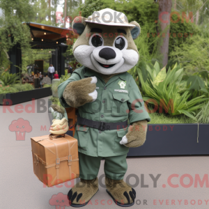 Mascot character of a...