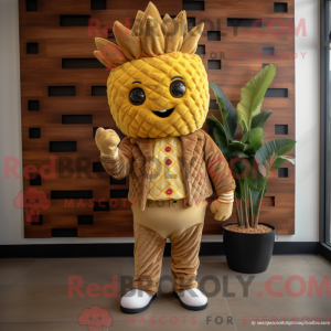 Personnage mascotte d aas...