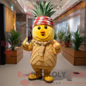 Mascot character of a Gold...