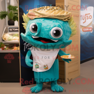 Personnage mascotte d un...