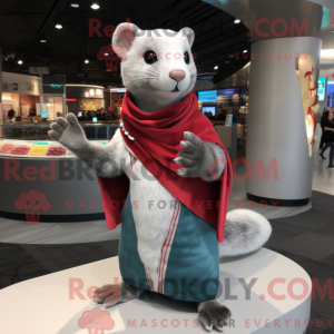 Mascot character of a Gray...
