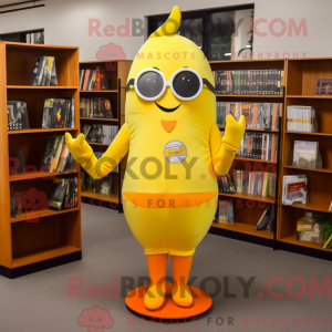 Personaggio mascotte Giallo...