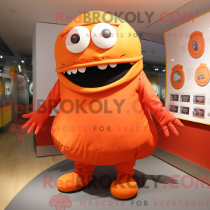 Mascot karakter van een...