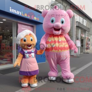Maskotkarakter af en Candy...