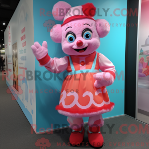 Mascot character of a Candy...