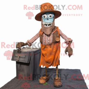 Mascottefiguur van een...