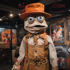 Maskotfigur af en...