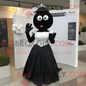 Mascot character of a Black...
