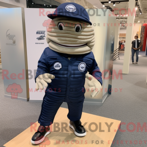 Mascottekarakter van een...