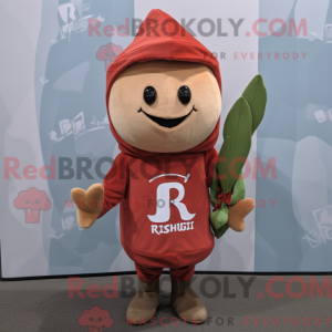 Mascot character of a Rust...