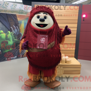 Mascot character of a...
