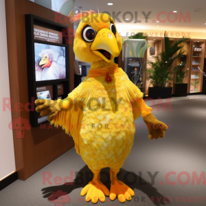 Personnage mascotte d un...