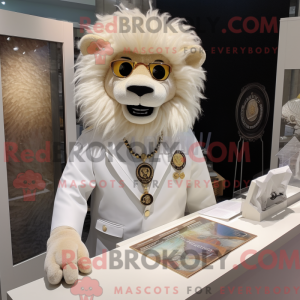 Mascot karakter van een...