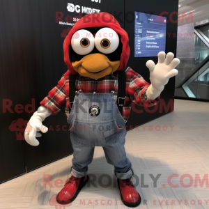 Mascot karakter van een...