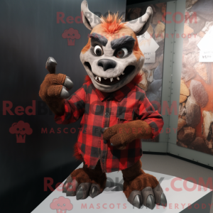 Mascot character of a Rust...