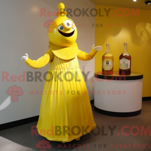 Mascot karakter van een...