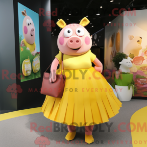 Personnage mascotte d une...