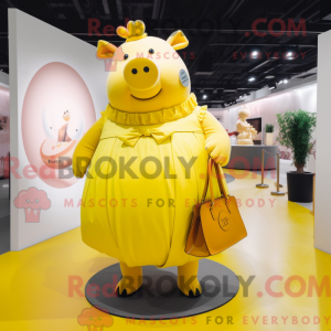 Mascot karakter van een...