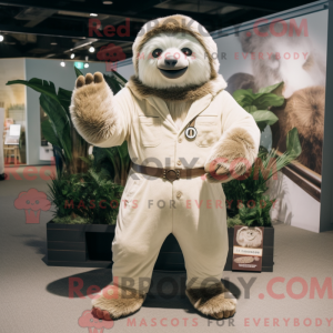 Mascottefiguur van een...