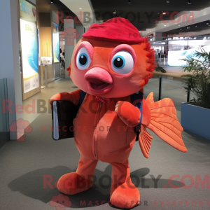 Personnage mascotte d un...