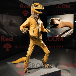 Mascot character of a Gold...