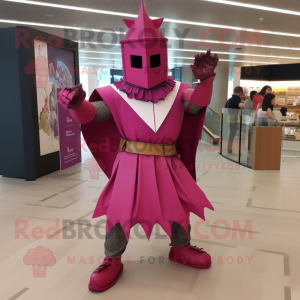 Magenta Medieval Knight...