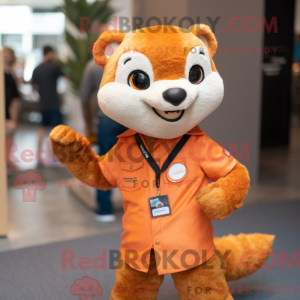 Mascot character of a...
