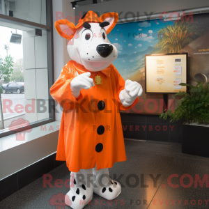 Mascottefiguur van een...