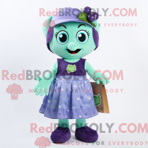 Mascot character of a Cyan...