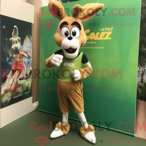 Mascot character of a Olive...