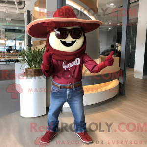 Maskot karakter af en...