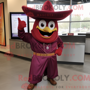 Maskot karakter af en...