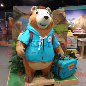 Mascot karakter van een...