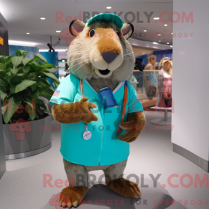 Personnage mascotte d un...