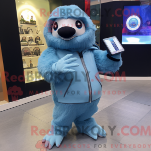 Mascot karakter van een...
