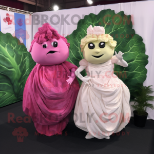 Pink Cabbage mascotte...