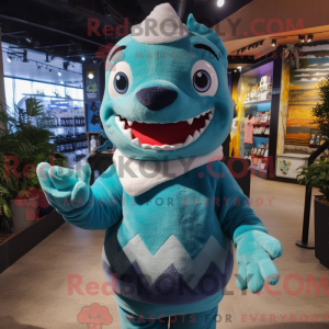 Mascot character of a...