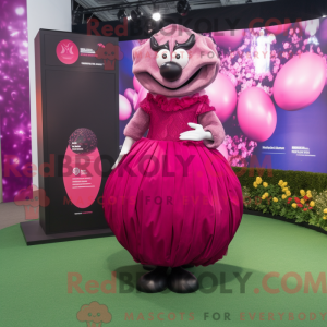 Personnage mascotte d un...