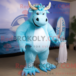 Mascot character of a Sky...