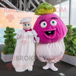 Pink Cabbage mascotte...