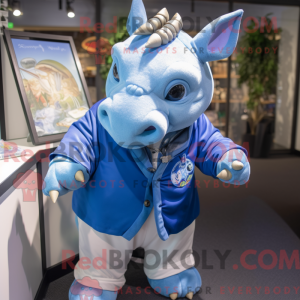 Mascot karakter van een...