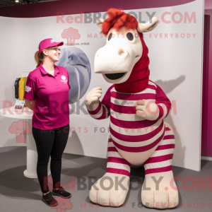 Mascot character of a...