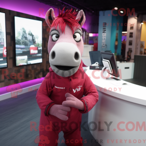 Mascot character of a...