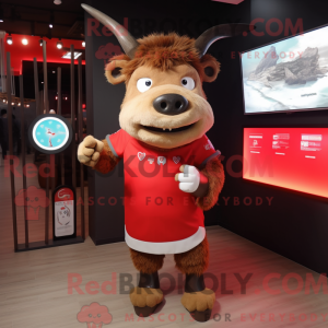Mascottekarakter van een...