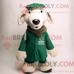 Mascottefiguur van een...