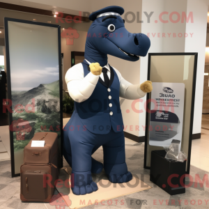 Mascot karakter van een...