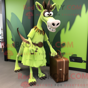 Mascottekarakter van een...
